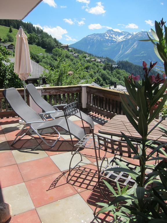 Bed and Breakfast La Demeure Des Elfes Albinen Exteriér fotografie